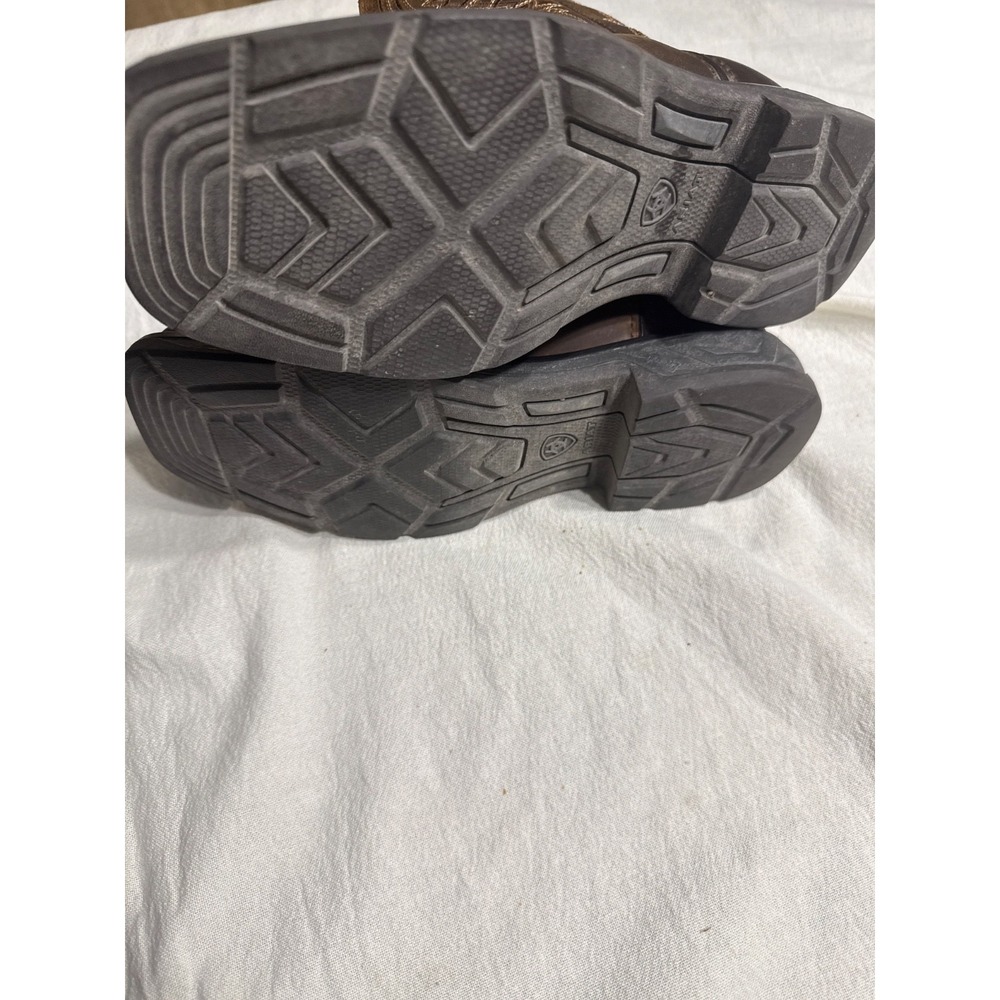 Ariat Kids Sport Western Boots Distressed Brown Leather Square Toe 10042412 US 3 - Picture 12 of 14